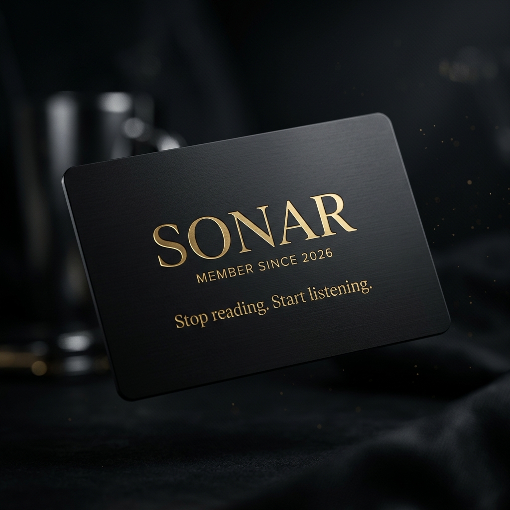 SONAR Lifetime Black Card